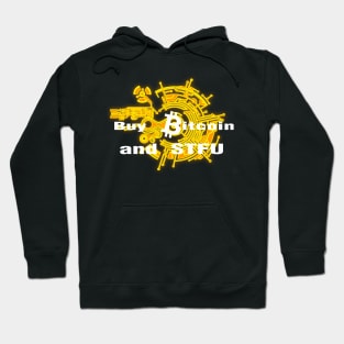 Buy Bitcoin and STFU Orange Hoodie